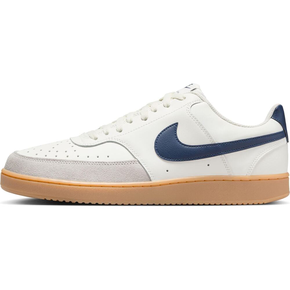 NWT Nike Men’s Court Vision Lo SC Sneakers Sail/Midnight Navy Size 9.5